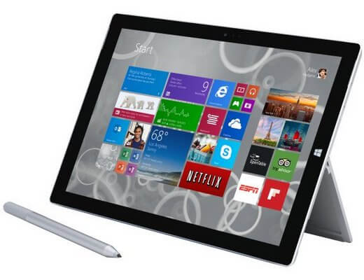 Ремонт материнской платы на планшете Microsoft Surface Pro 3